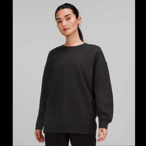 lululemon athletica Tops - Lululemon Perfectly Oversized Crew Sweatshirt Size 6